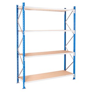 Bild von Manorga Schwerlastregal EPSIVOL ZR2518804F4D lichtgrau 180,0 x 80,0 x 250,0 cm