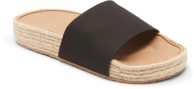 Bild von ROXY SLIPPY ESPADRILLE Sandale 2023 black - 40