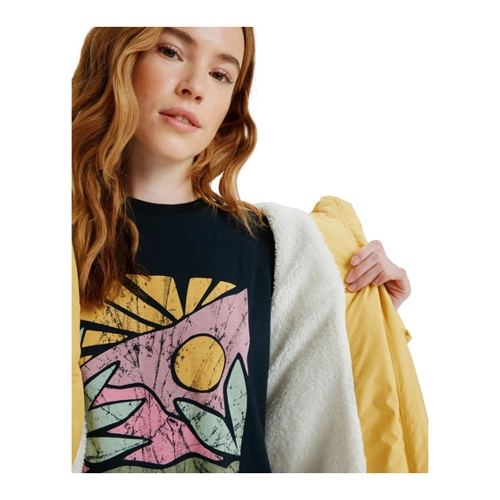 Bild von Roxy Better Weather - Länger geschnittene Steppjacke mit Kapuze für Frauen