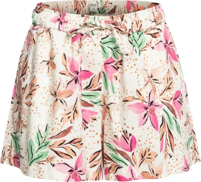 Bild von ROXY LEKEITIO BREAK MID PRINTED Walkshort 2024 snow white happy tropical - L