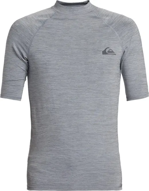 Bild von Quiksilver - Upf50 Ss S/SL Surf Tee für Männer - Quarry - Heather - S