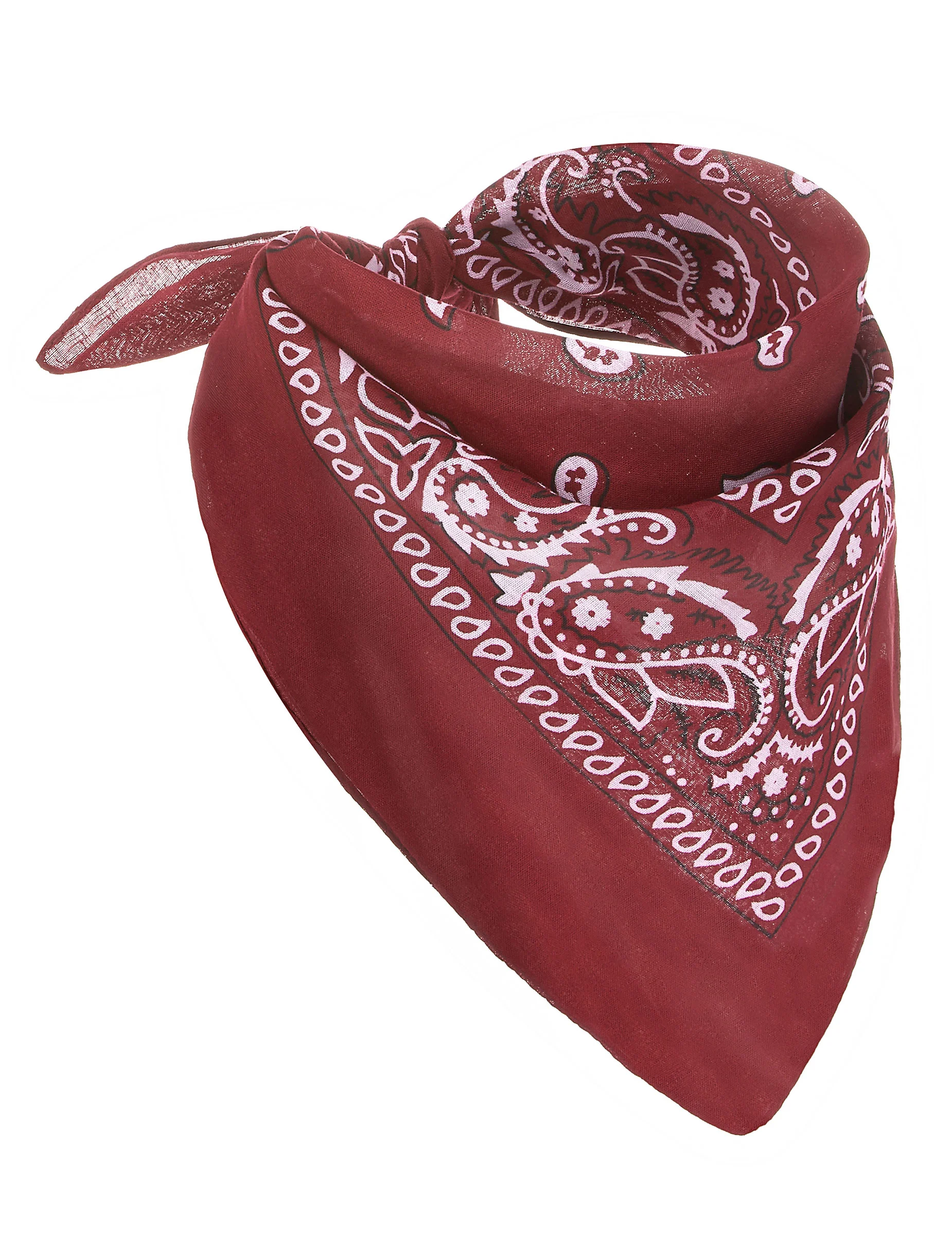 Bild von JADEO Roter Bandana Cowboy Taille Unique