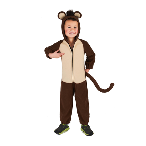 Bild von Affenverkleidung Tier-Kinderkostüm braun-beige