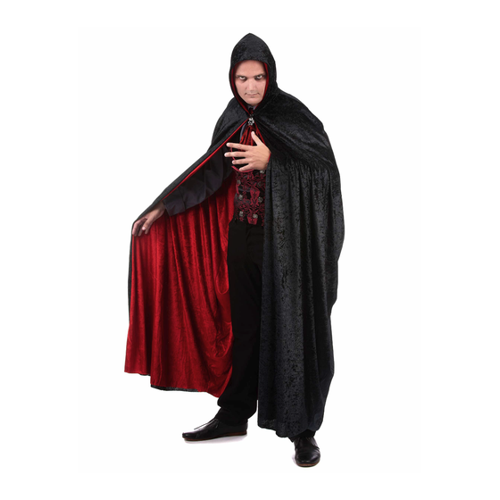 Bild von Vampir Wende-Umhang mit Kapuze – Das perfekte Halloween-Accessoire