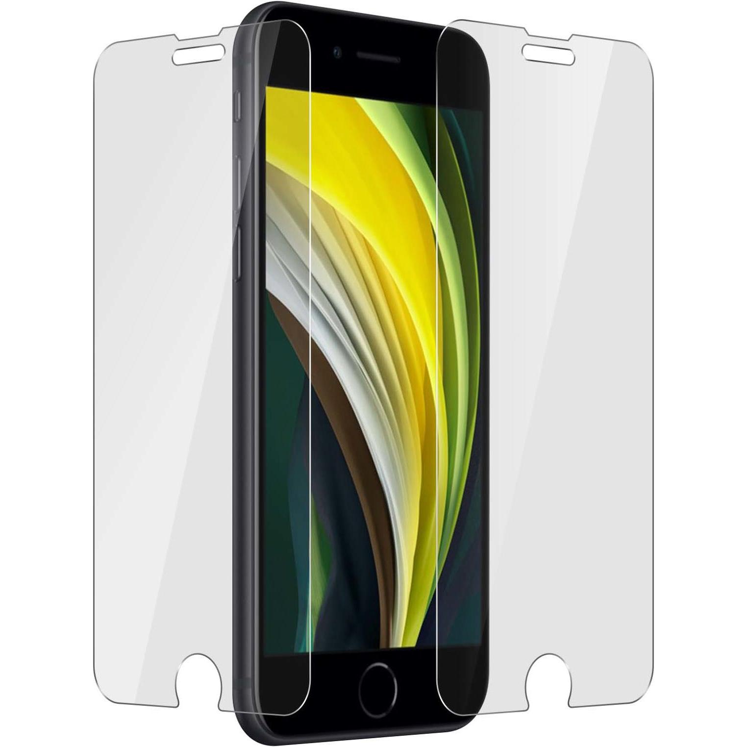 Bild von Akashi Premium Bildschirmschutz Folie (2 Stück, Apple iPhone SE (3rd Gen)), Smartphone Schutzfolie, Transparent