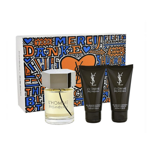 Bild von YVES SAINT LAURENT Duft-Set YSL L'HOMME EDT 100ML + EDT 10ML + SHOWER GEL 50ML