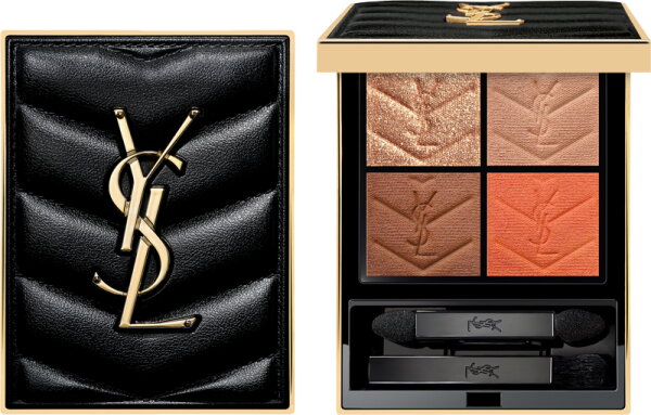 Bild von YVES SAINT LAURENT Couture Mini Eye Shadow Clutch Lidschatten, Augen Make-up, lidschatten, Puder, orange|beige|braun (810 OVER ORANGE), satin, Deckkraft: Mittel bis Hoch, orange|beige|braun, 4