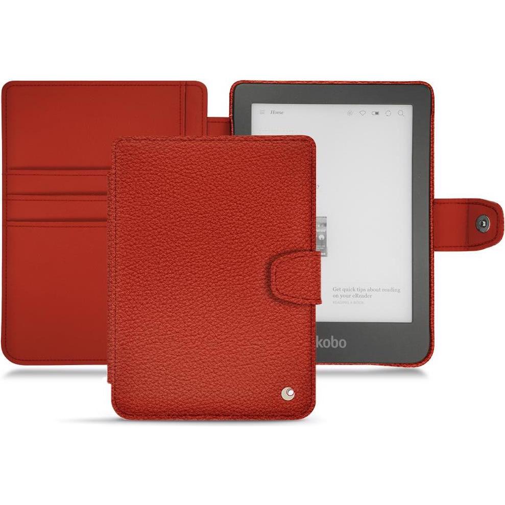 Bild von Noreve Lederschutzhülle Wallet (Clara HD), eReader Zubehör, Orange