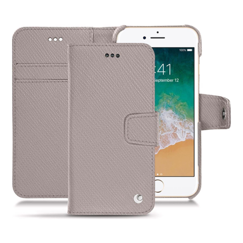 Bild von Noreve Lederschutzhülle Wallet (iPhone 7) – Elegante Smartphone Hülle aus Leder