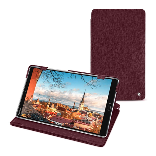 Bild von Noreve Lederschutzhülle horizontal (MediaPad M5 8), Tablet Hülle, Violett