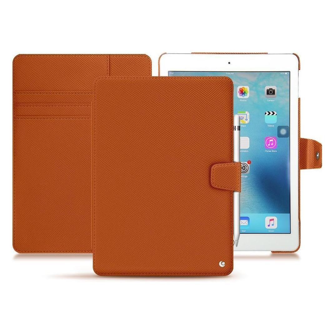Bild von Noreve Lederschutzhülle Wallet (iPad 9.7), Tablet Hülle, Orange