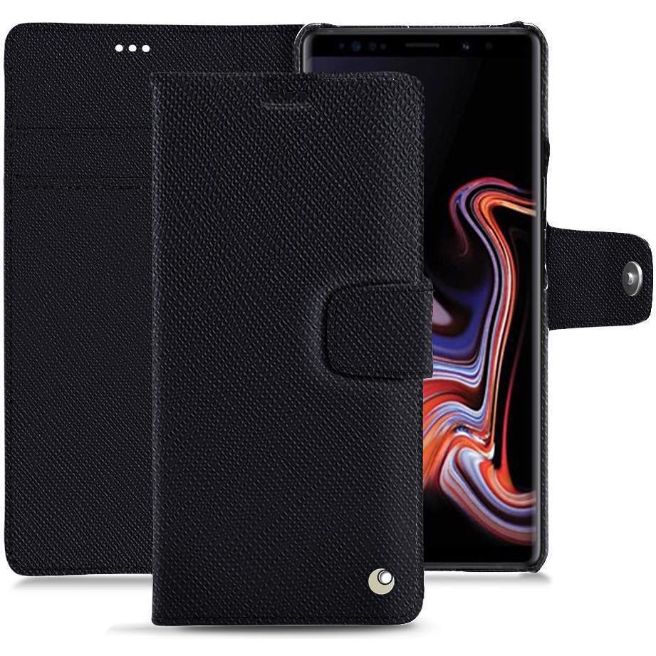 Bild von Noreve Lederschutzhülle Wallet (Samsung Galaxy Note 9), Smartphone Hülle, Schwarz