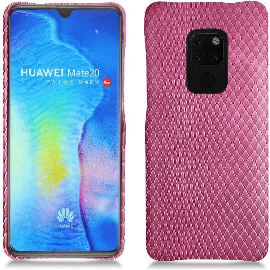 Bild von Noreve Lederschutzhülle (Huawei Mate 20), Smartphone Hülle, Rosa