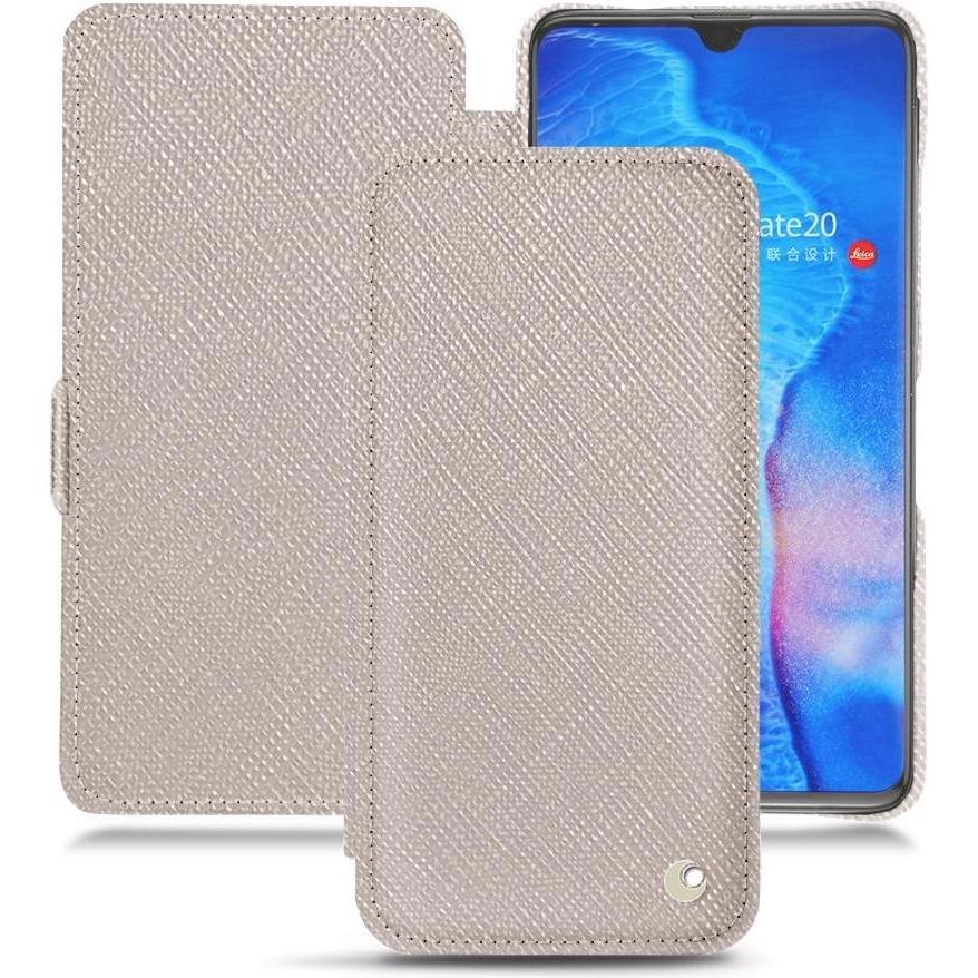Bild von Noreve Lederschutzhülle horizontal (Huawei Mate 20), Smartphone Hülle, Beige