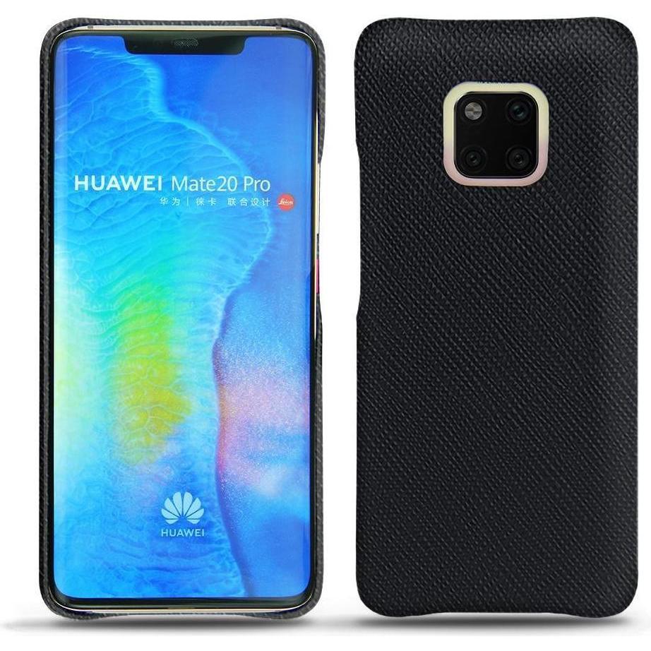 Bild von Noreve Lederschutzhülle (Huawei Mate 20 Pro), Smartphone Hülle, Schwarz
