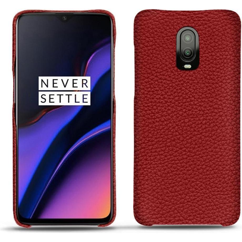 Bild von Noreve Lederschutzhülle (OnePlus 6T), Smartphone Hülle, Rot