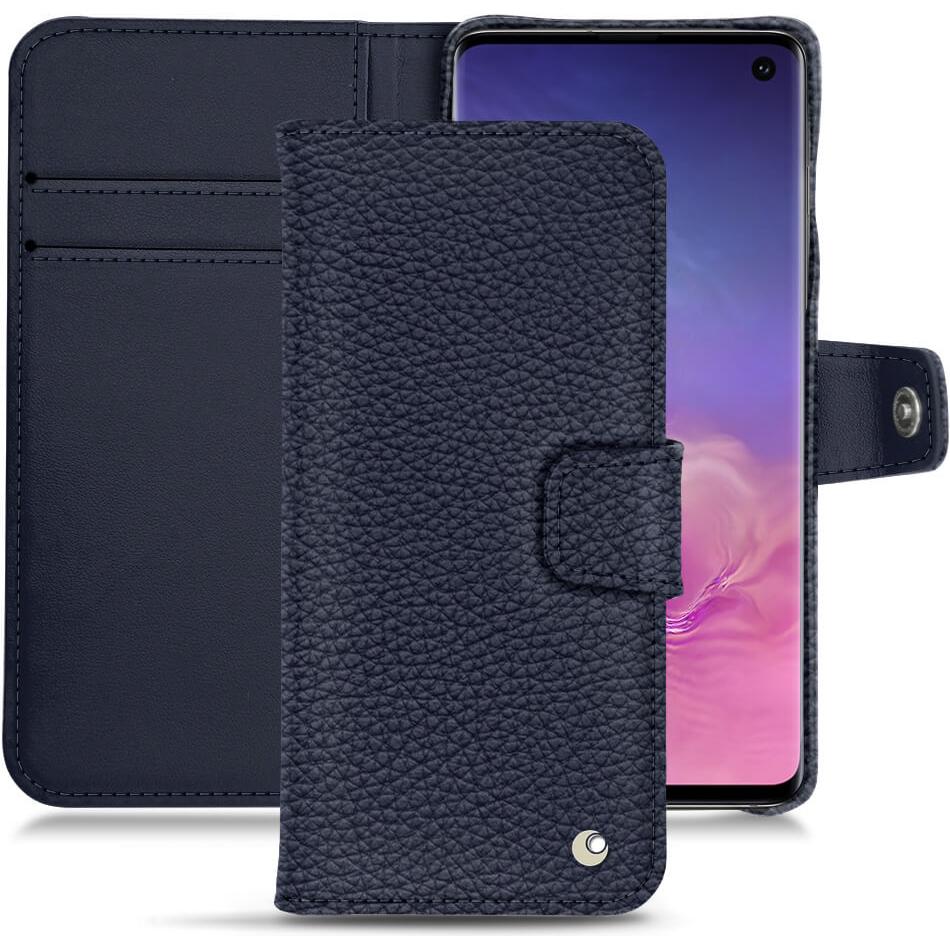 Bild von Noreve Lederschutzhülle Wallet (Samsung Galaxy S10+), Smartphone Hülle, Violett