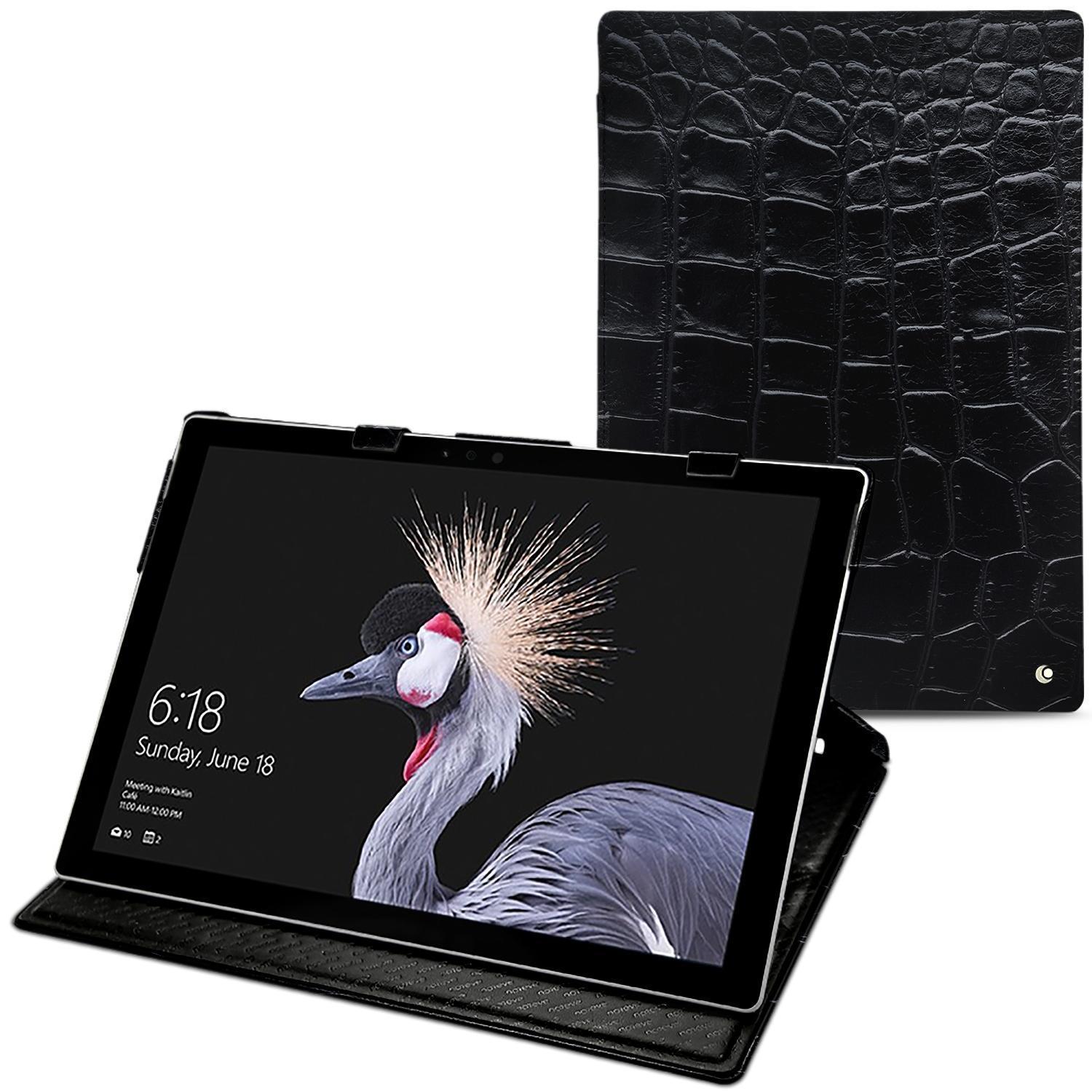 Bild von Noreve Lederschutzhülle (12.30", Microsoft), Notebooktasche, Schwarz