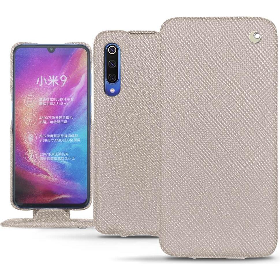 Bild von Noreve Lederschutzhülle vertikal (Xiaomi Mi 9), Smartphone Hülle, Beige