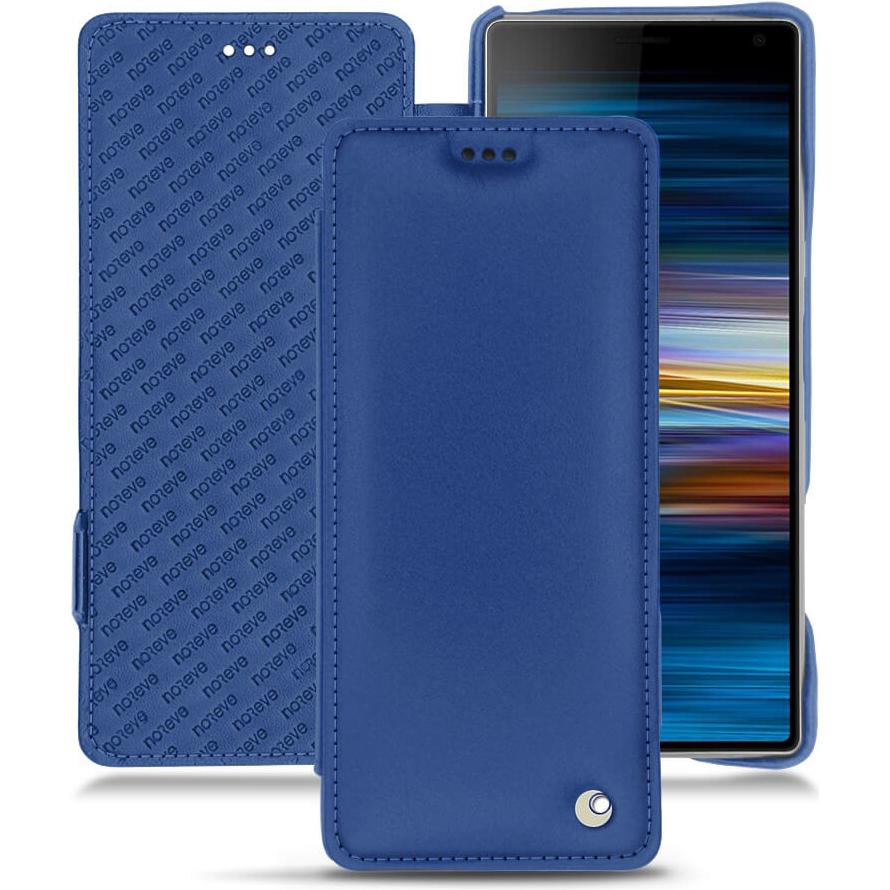 Bild von Noreve Lederschutzhülle horizontal (Sony Xperia 10 Plus), Smartphone Hülle, Blau