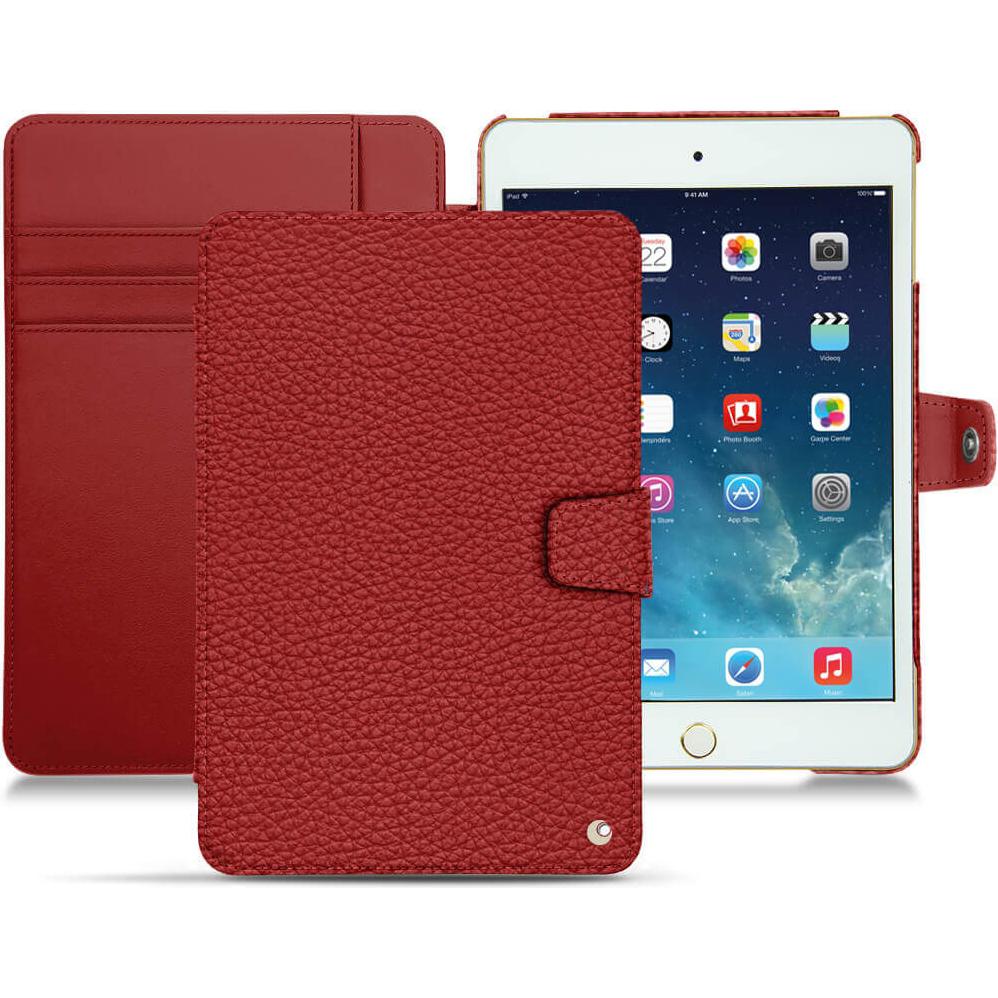 Bild von Noreve Lederschutzhülle Wallet (iPad Mini 5), Tablet Hülle, Rot