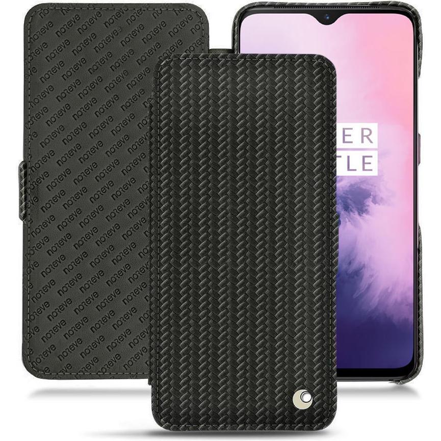 Bild von Noreve Lederschutzhülle horizontal (OnePlus 7), Smartphone Hülle, Schwarz