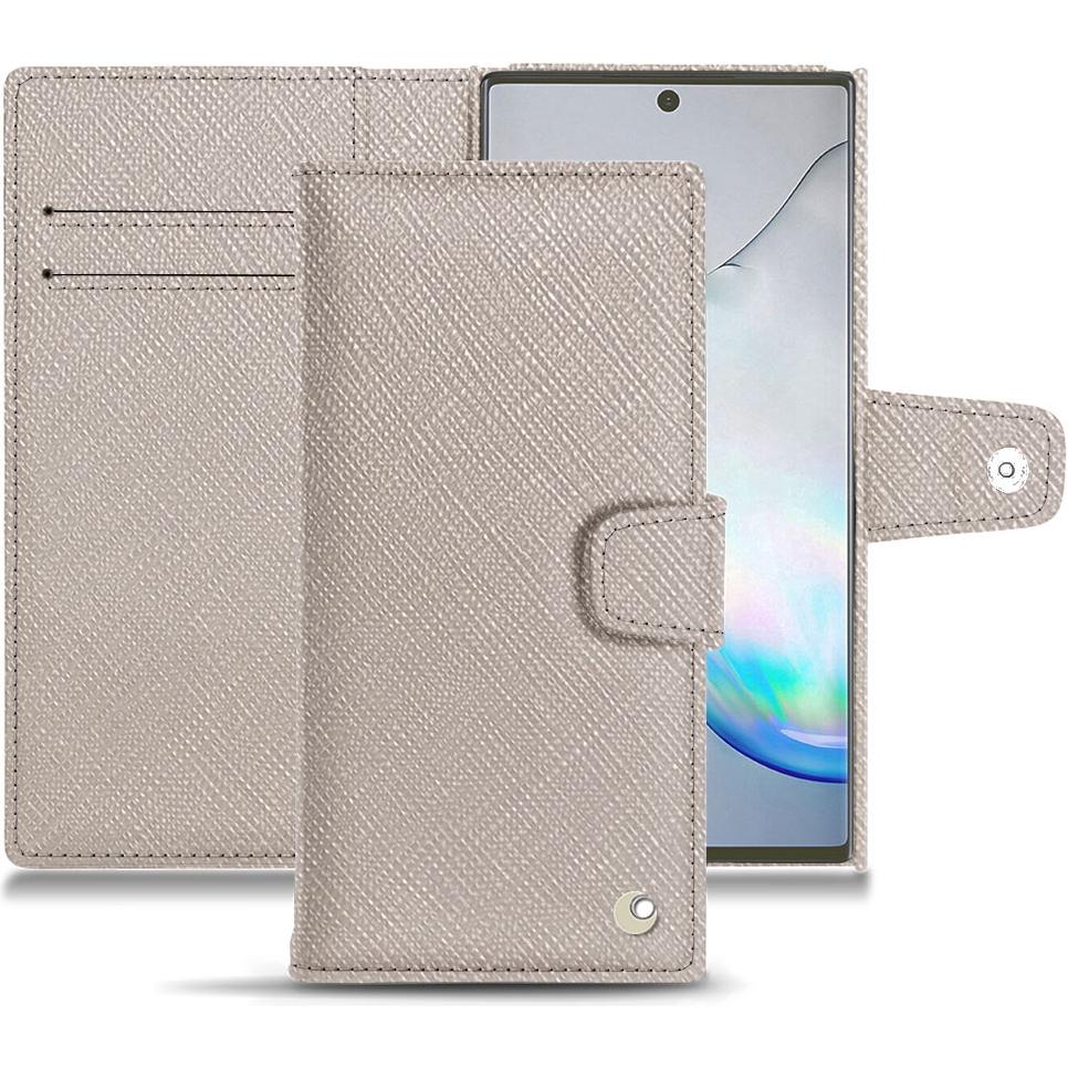 Bild von Noreve Lederschutzhülle Wallet (Samsung Galaxy Note 10), Smartphone Hülle, Beige