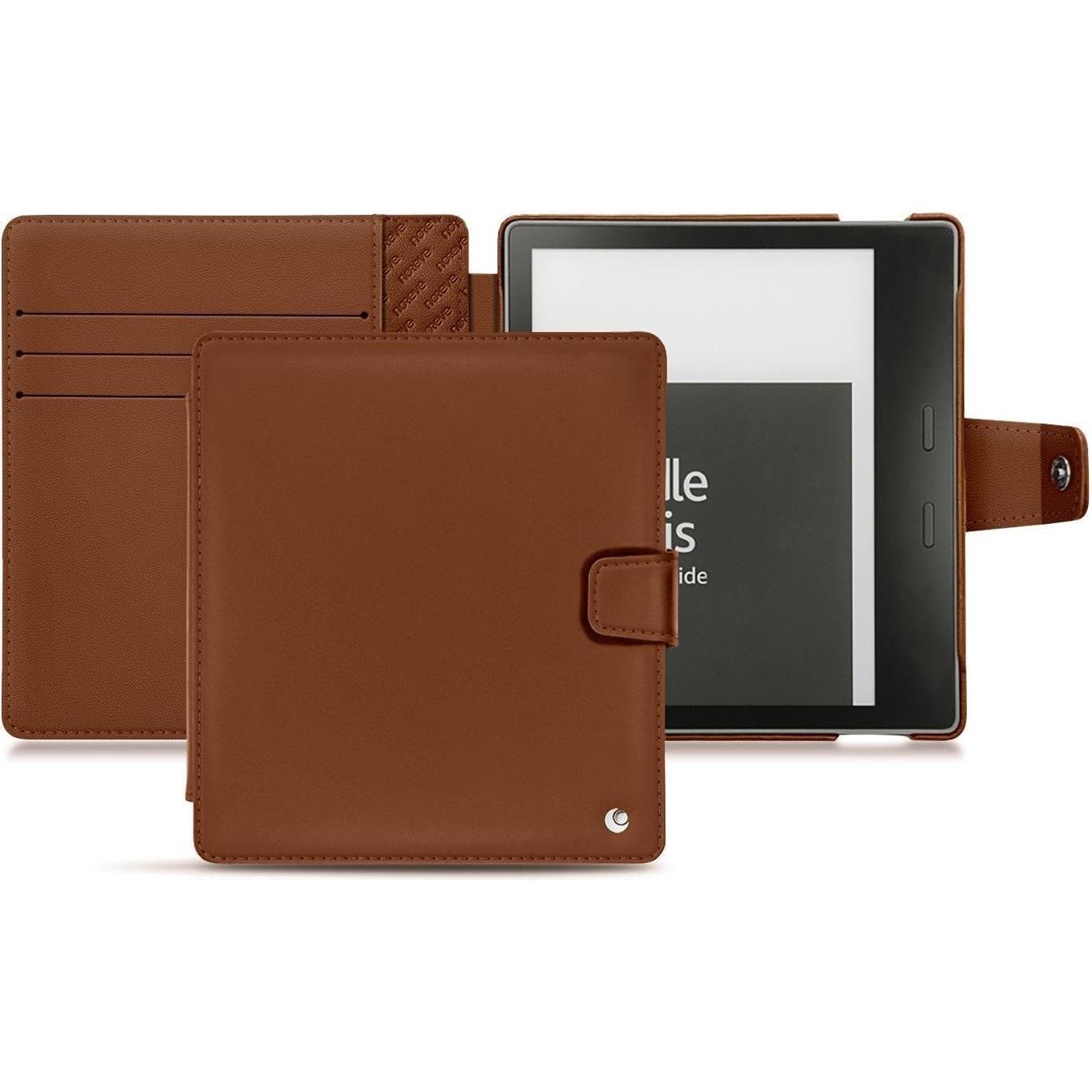 Bild von Noreve Lederschutzhülle Wallet (Kindle Oasis (2019)), eReader Zubehör, Braun