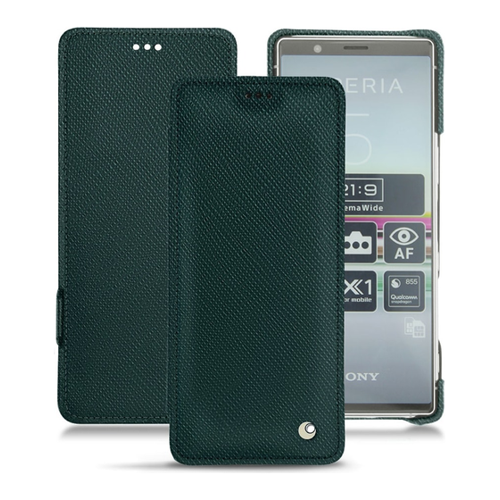Bild von Noreve Lederschutzhülle horizontal für Sony Xperia 5
