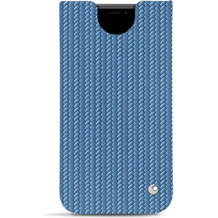 Bild von Noreve Lederschutzhülle (Apple iPhone 11 Pro), Smartphone Hülle, Blau