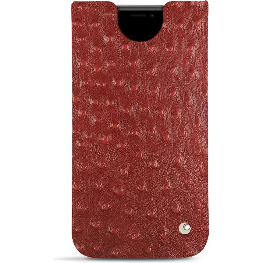 Bild von Noreve Lederschutzhülle (Apple iPhone 11 Pro Max), Smartphone Hülle, Rot