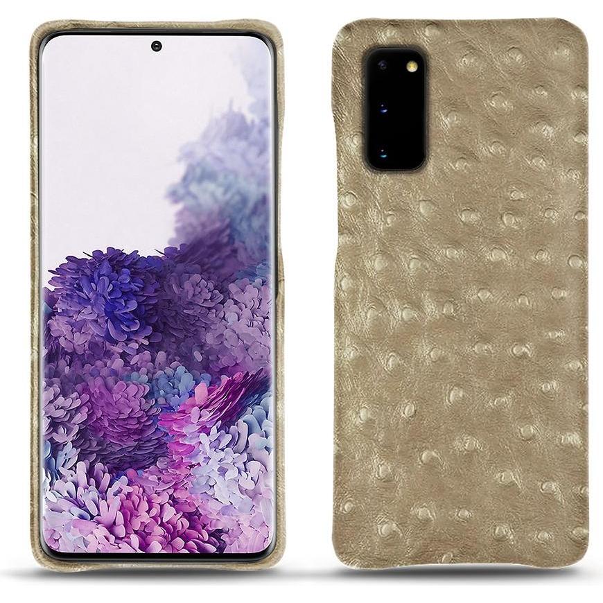 Bild von Noreve Lederschutzhülle (Samsung Galaxy S20), Smartphone Hülle, Beige