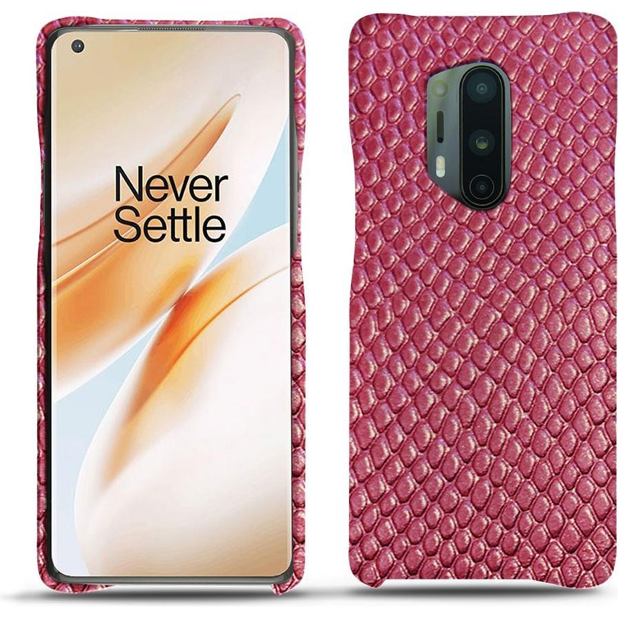 Bild von Noreve Lederschutzhülle (OnePlus 8 Pro), Smartphone Hülle, Rosa