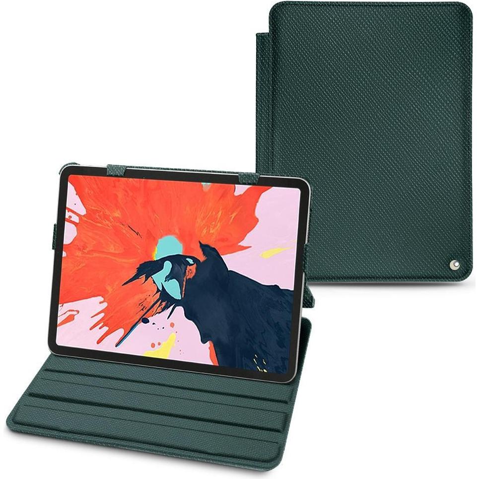 Bild von Noreve Lederschutzhülle horizontal (iPad Air 2022 (5. Gen), iPad Air 2020 (4. Gen)), Tablet Hülle, Grün