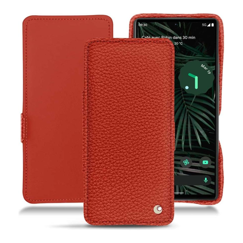 Bild von Noreve Lederschutzhülle horizontal für Pixel 5 und Pixel 6 Pro – Eleganz trifft Funktionalität
