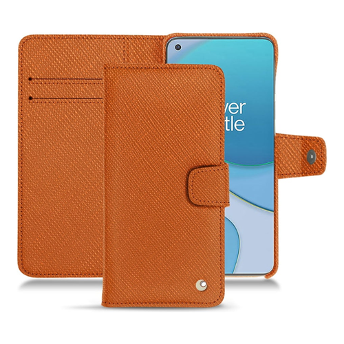 Bild von Noreve Lederschutzhülle Wallet für OnePlus 8T – Eleganz trifft Schutz