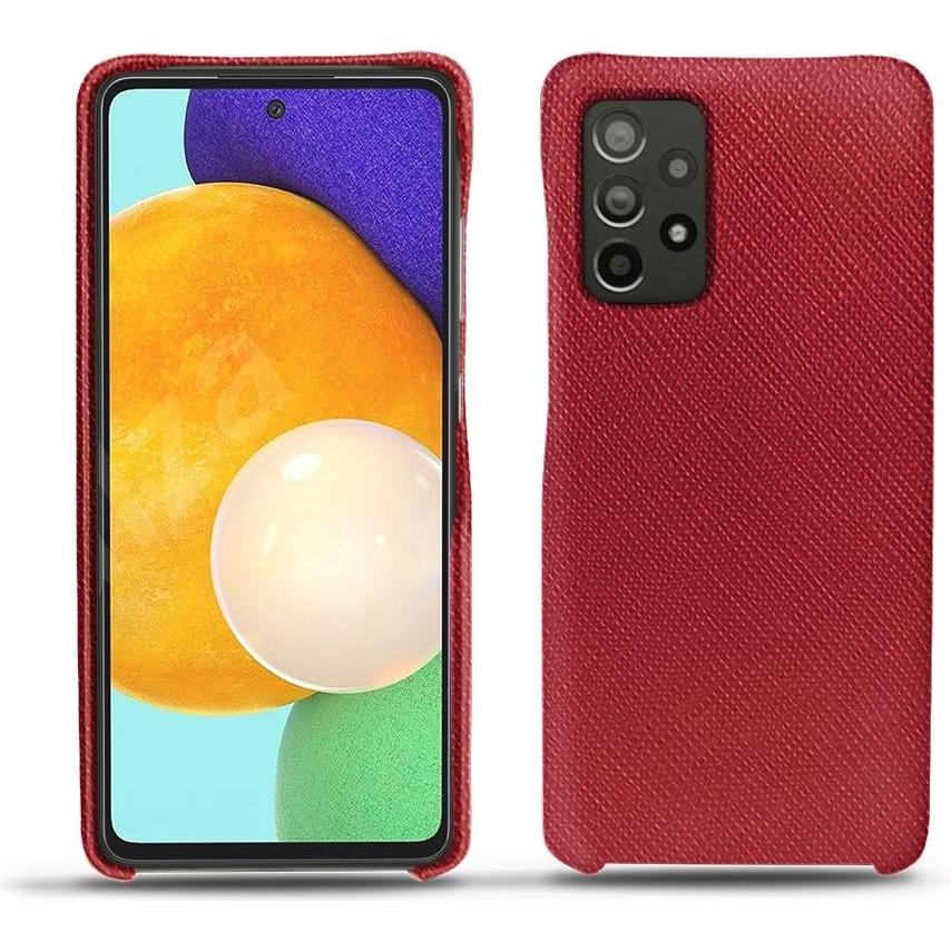 Bild von Noreve Lederschutzhülle (Samsung Galaxy A52), Smartphone Hülle, Rot