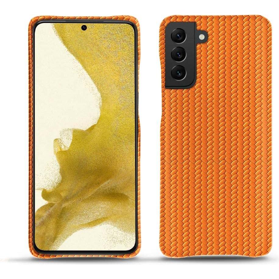 Bild von Noreve Lederschutzhülle (Samsung Galaxy S22), Smartphone Hülle, Orange