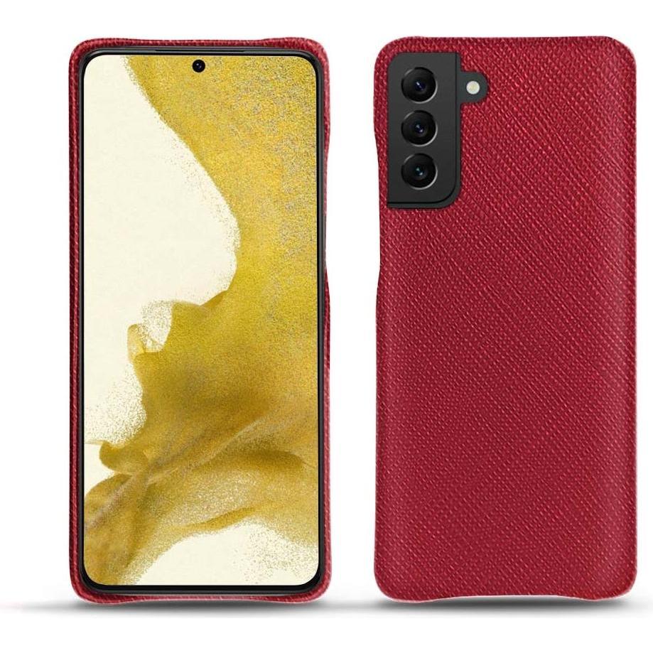 Bild von Noreve Lederschutzhülle (Samsung Galaxy S22), Smartphone Hülle, Rot