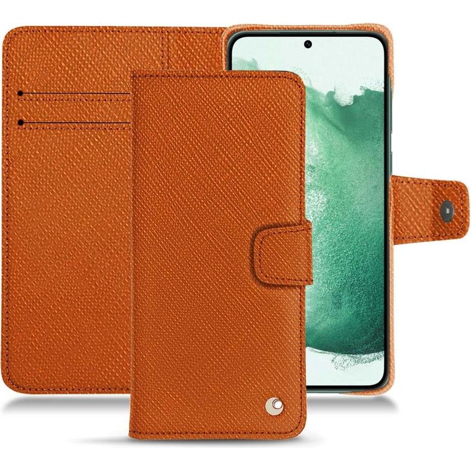 Bild von Noreve Lederschutzhülle (Samsung Galaxy S22+ 5G), Smartphone Hülle, Orange