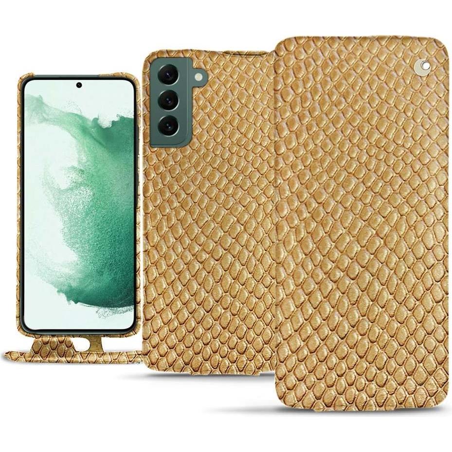 Bild von Noreve Lederschutzhülle vertikal (Samsung Galaxy S22+ 5G), Smartphone Hülle, Beige