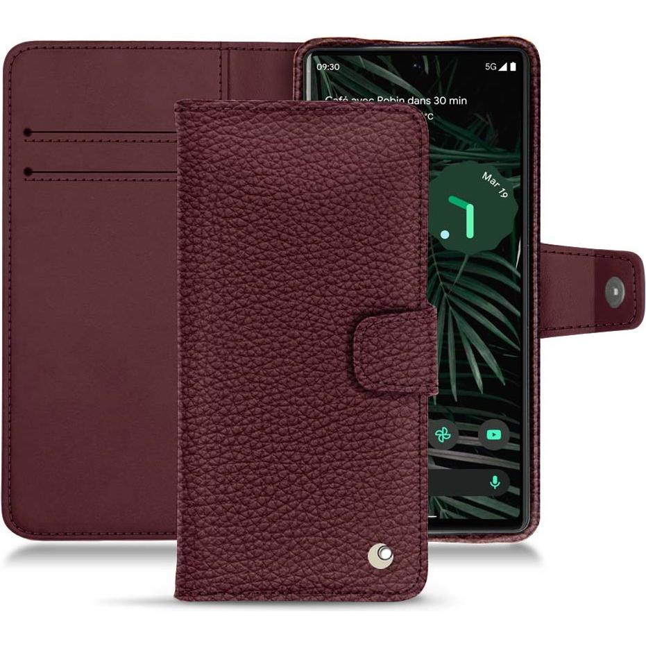 Bild von Noreve Lederschutzhülle Wallet (Google Pixel 6 Pro), Smartphone Hülle, Violett