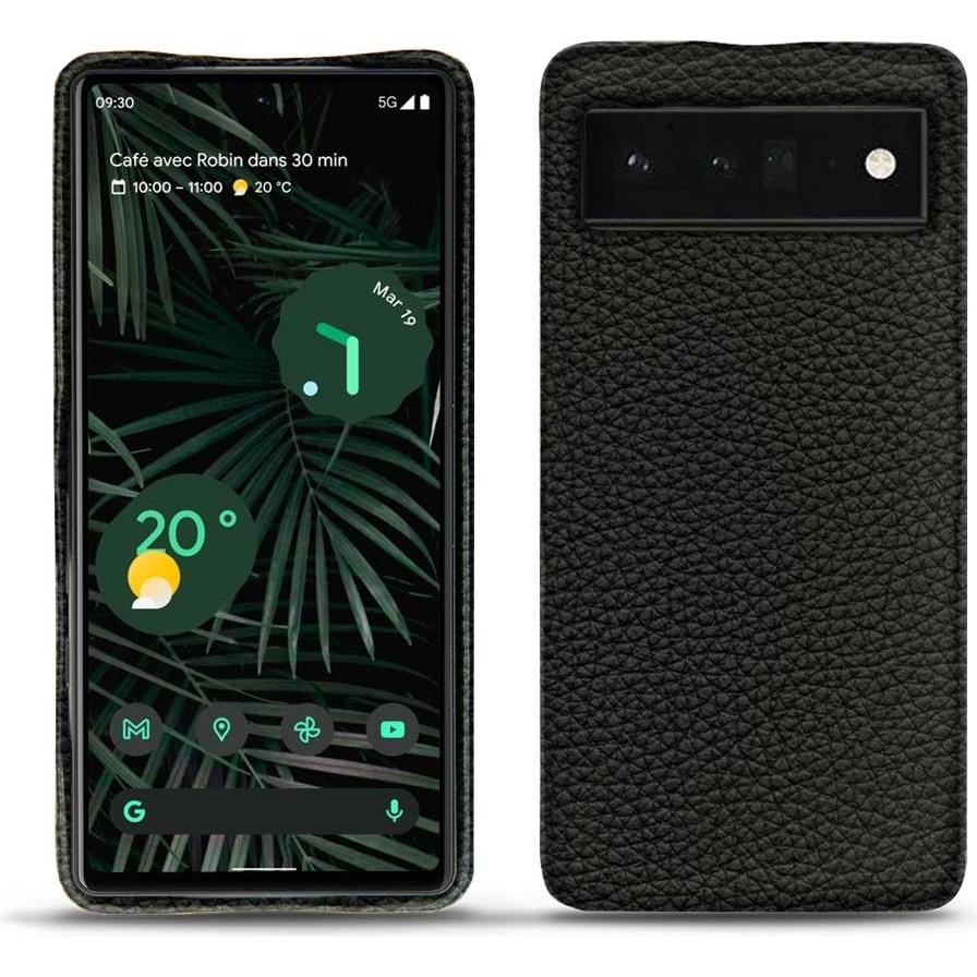 Bild von Noreve Lederschutzhülle (Google Pixel 6 Pro), Smartphone Hülle, Schwarz