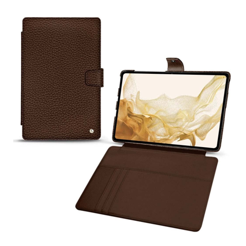 Bild von Noreve Lederschutzhülle Wallet für Galaxy Tab S8 – Eleganz und Schutz vereint