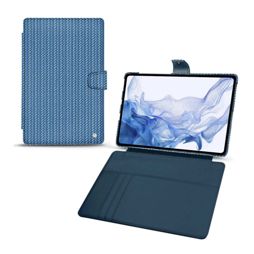 Bild von Noreve Lederschutzhülle Wallet für Galaxy Tab S8 Ultra – Eleganter Schutz