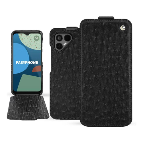 Bild von Noreve Lederschutzhülle vertikal (4) - Elegante Smartphone Hülle in Schwarz