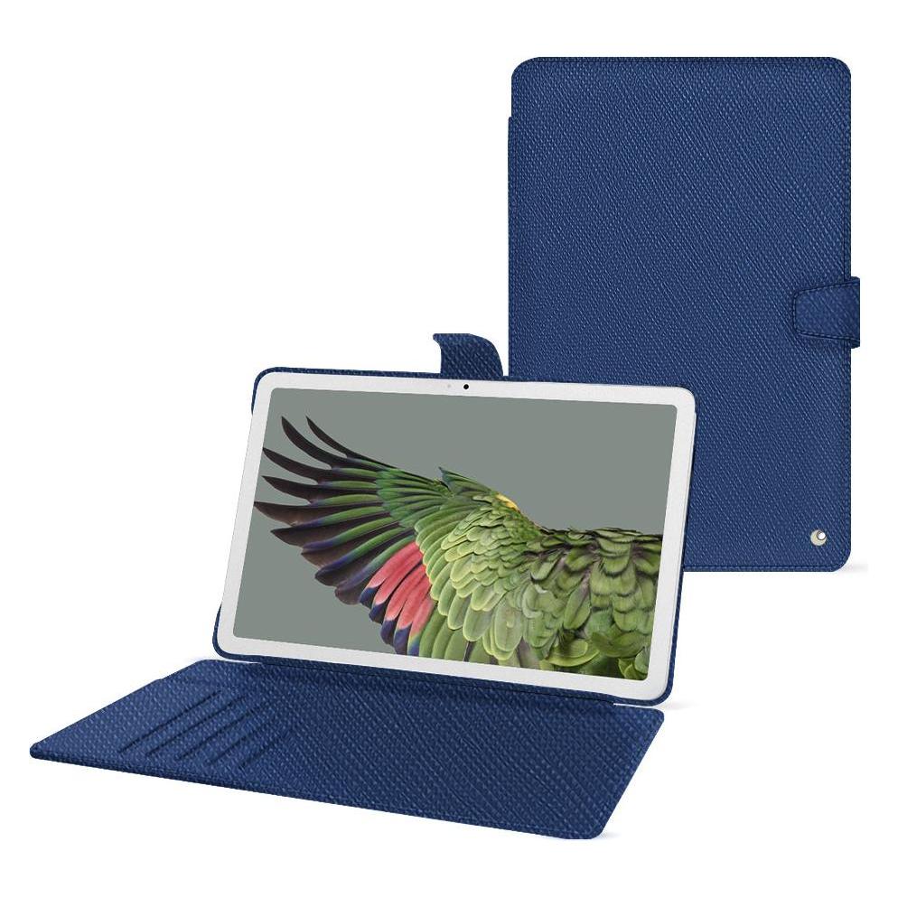 Bild von Noreve Lederschutzhülle Google Pixel Tablet (Google Pixel Tablet), Tablet Hülle, Blau