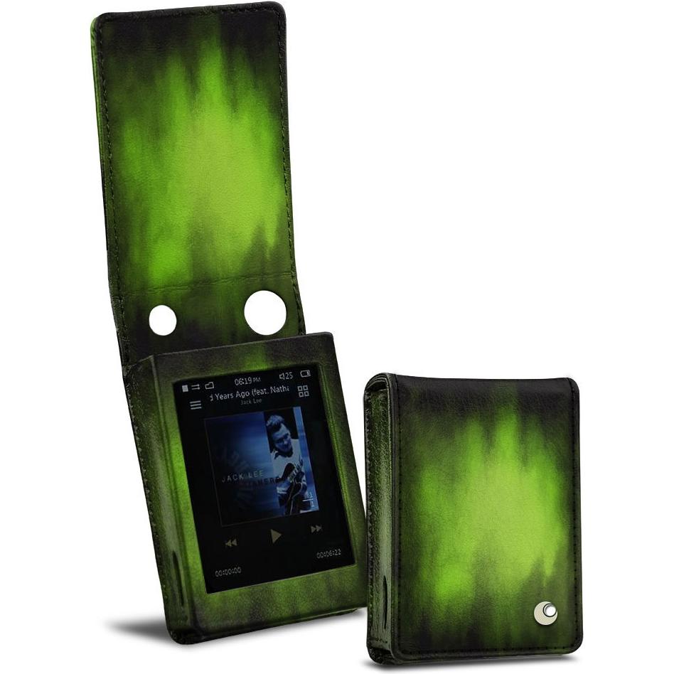 Bild von Noreve Lederschutzhülle vertikal, MP3 Tasche + Hülle, Grün
