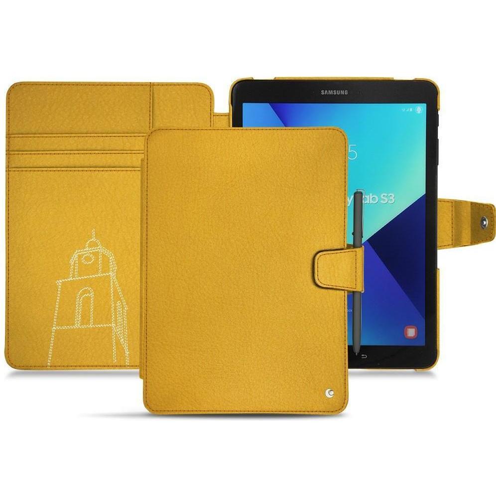 Bild von Noreve Lederschutzhülle Wallet (Galaxy Tab S3 9.7 (2017)), Tablet Hülle, Orange