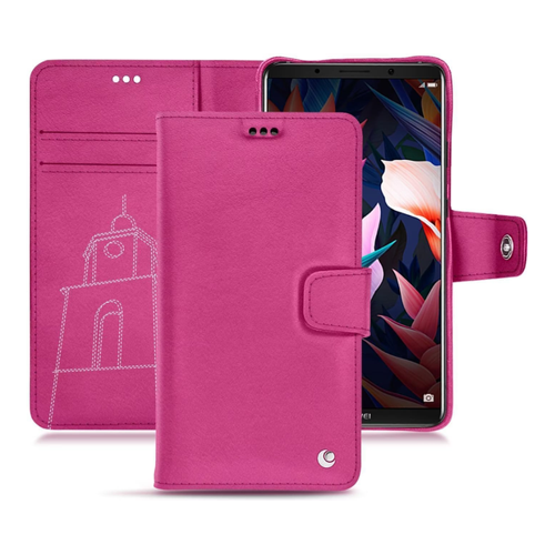 Bild von Noreve Lederschutzhülle Wallet (Huawei Mate 10 Pro), Smartphone Hülle, Rosa